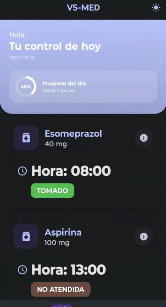 La aplicación del teléfono, en marcha
